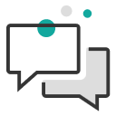 Bubble chat icon